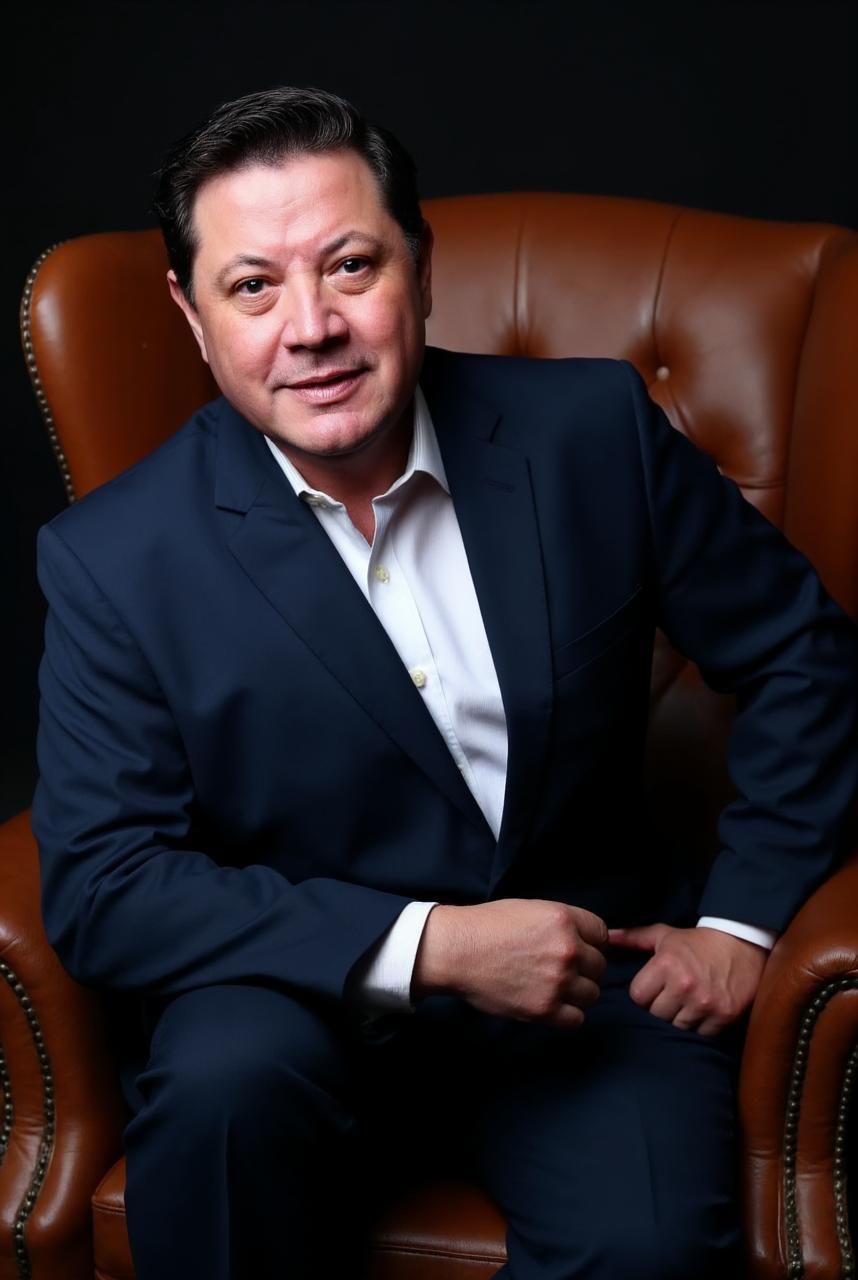 Retrato do advogado Luciano Takeda